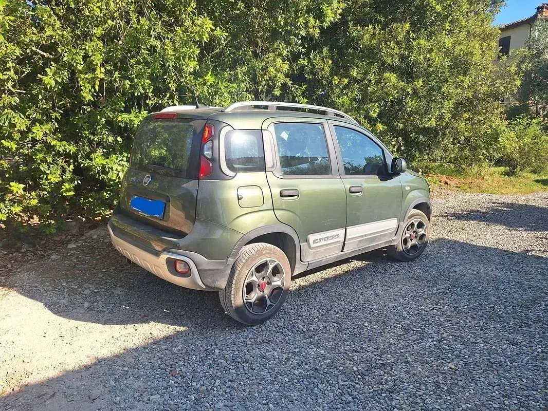 Usata Fiat Panda Cross Cross 86 CV (63 kW) 2021 Verde Utilitaria
