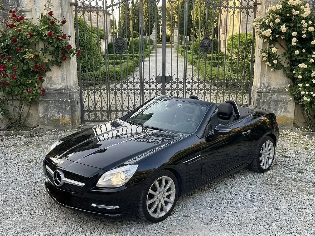 Usata Mercedes SLK200 184 CV (135 kW) 2011 Nero Cabrio