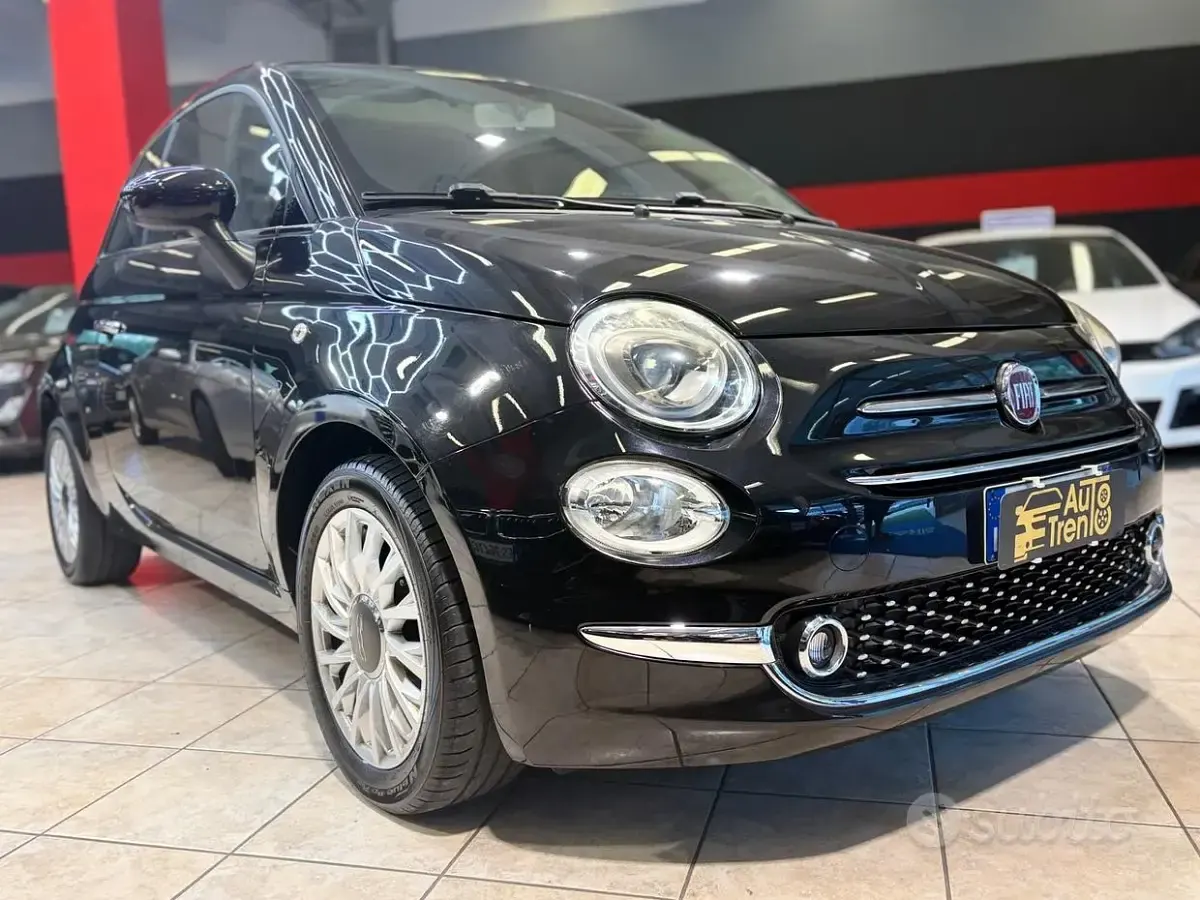 Usata Fiat 500 Lounge 69 CV (50 kW) 2017 Nero Berlina