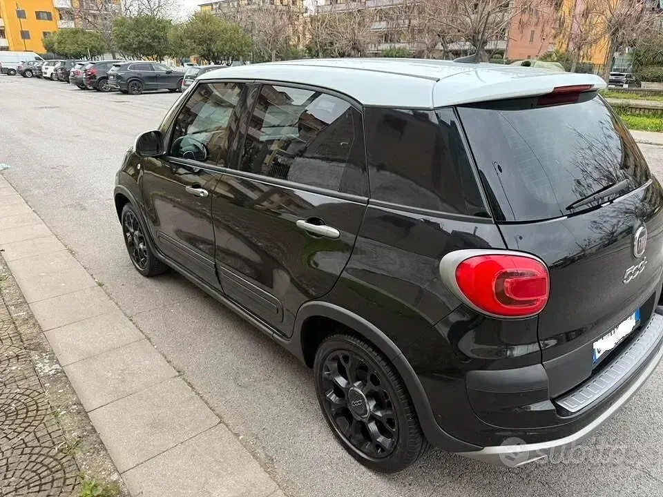 Usata Fiat 500L Cross 95 CV (69 kW) 2021 Nero Monovolume