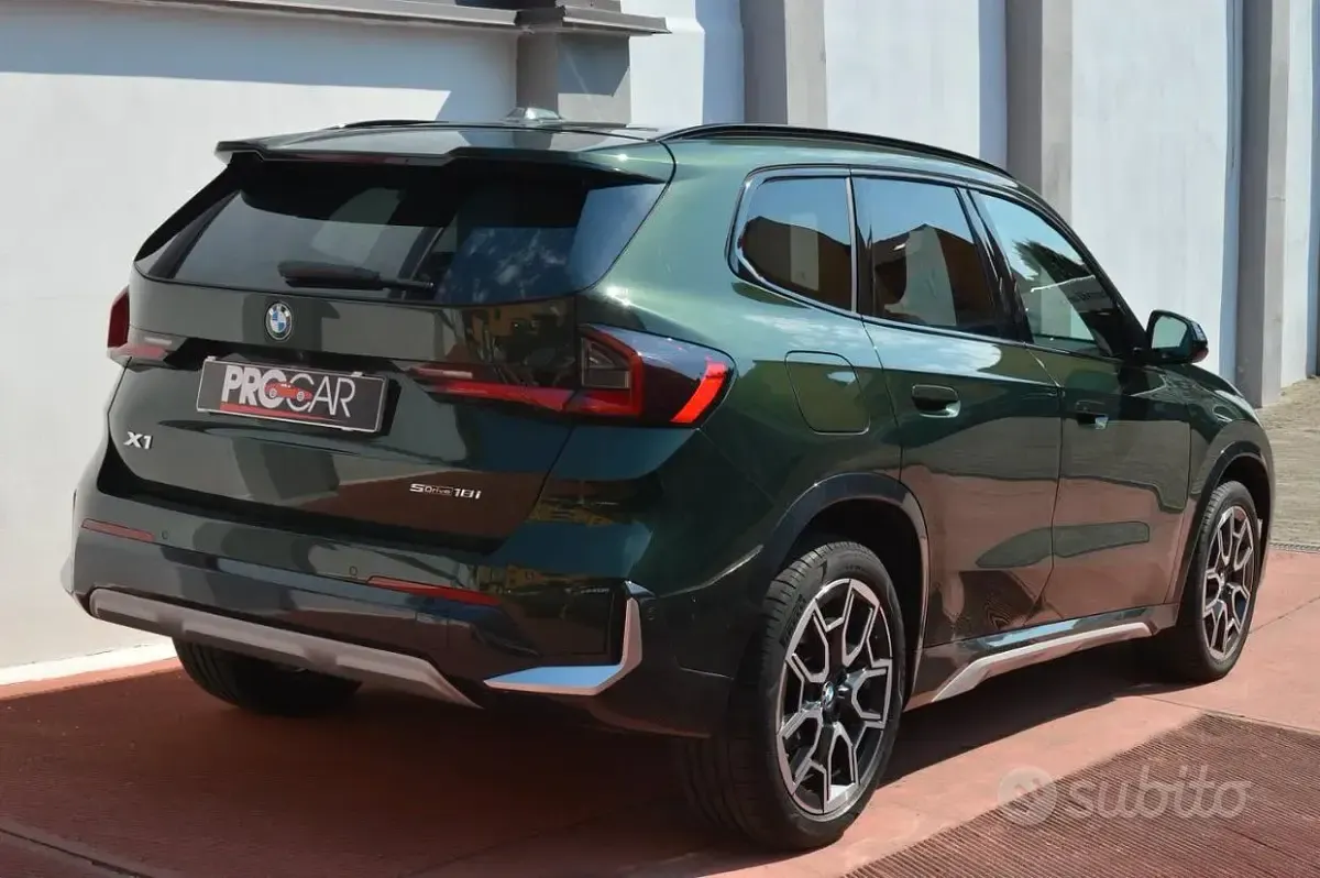 Usata BMW X1 xLine 136 CV (100 kW) 2022 Verde SUV