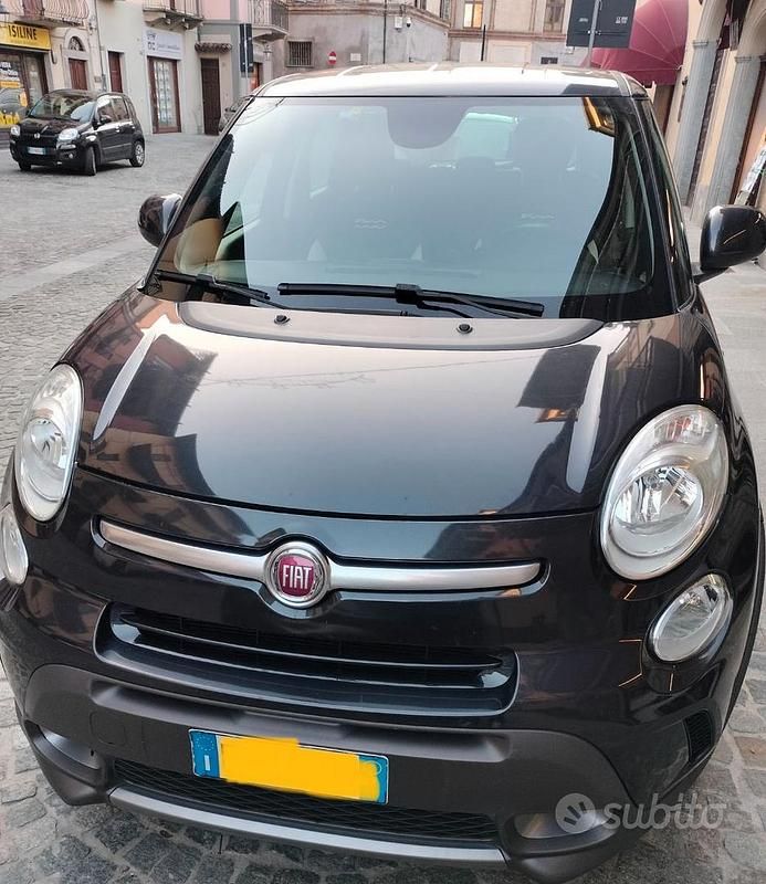 Usata Fiat 500L 95 CV (69 kW) 2016 Grigio Monovolume