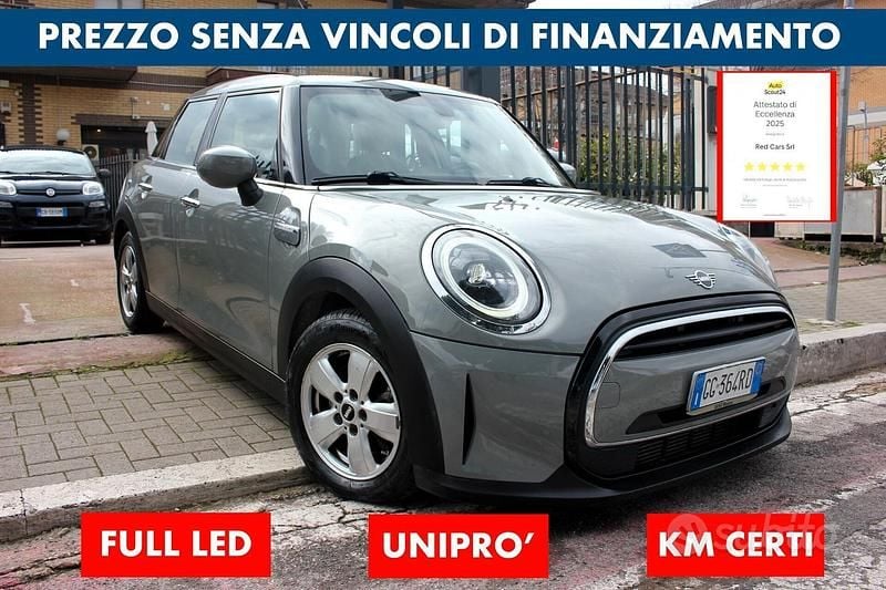 Usata Mini Cooper 75 CV (55 kW) 2021 Grigio Utilitaria