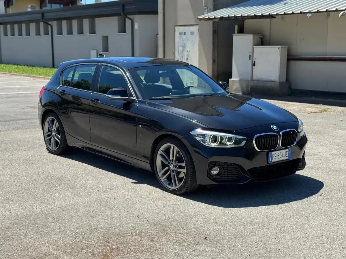 Usata BMW 114 M Sport 95 CV (69 kW) 2017 Nero Utilitaria