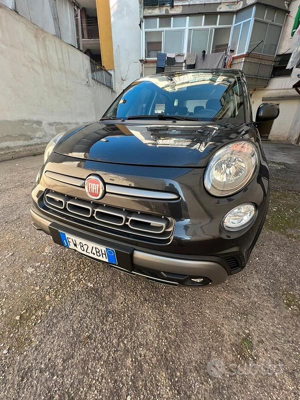 Usata Fiat 500L Cross 95 CV (69 kW) 2019 Grigio Monovolume