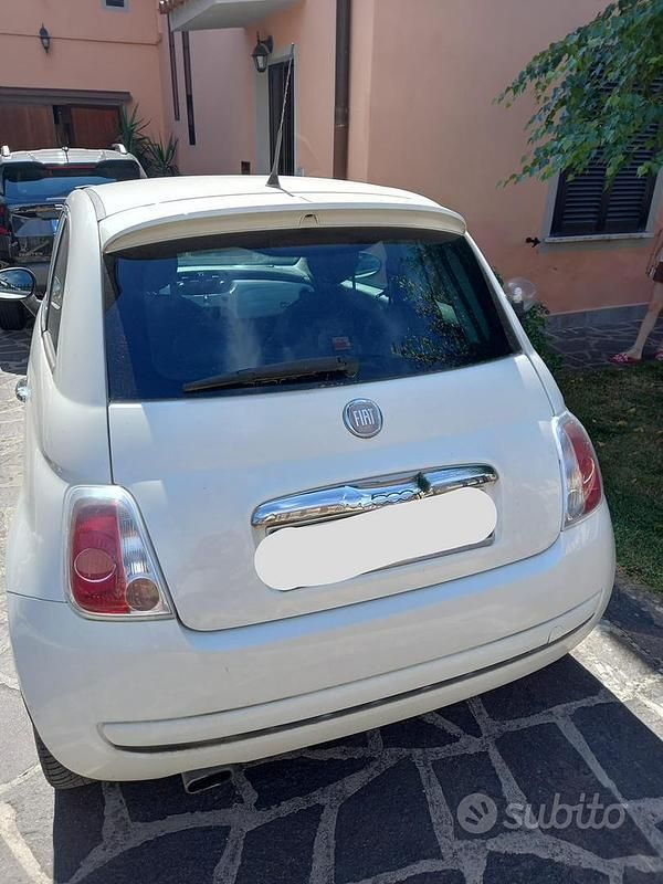 Usata Fiat 500 2011 Bianco Berlina
