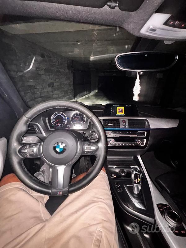 Usata BMW 116 M Sport 116 CV (85 kW) 2018 Nero Utilitaria