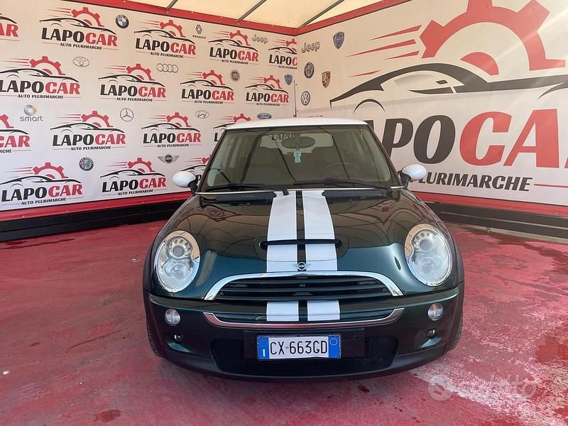 Usata Mini Cooper S 170 CV (125 kW) 2005 Verde Utilitaria