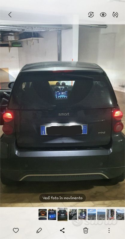 Usata Smart ForTwo Coupé 2013 Utilitaria