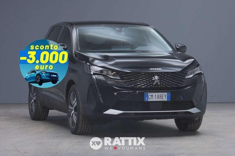Nero perla Usata 2022 Peugeot 3008 Allure SUV | 20.487 € (Super prezzo) - Immagine 1/4