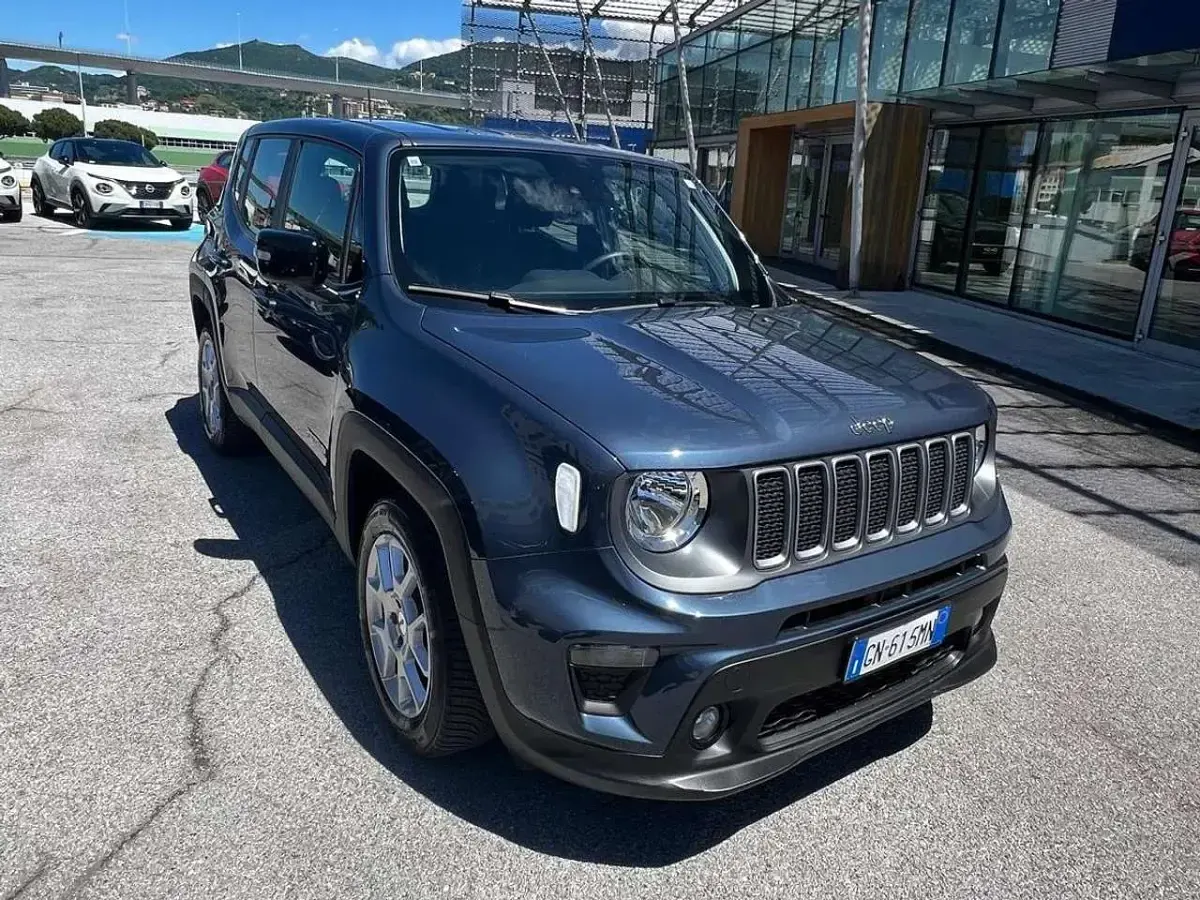Usata Jeep Renegade Limited 131 CV (96 kW) 2023 Blu/azzurro SUV