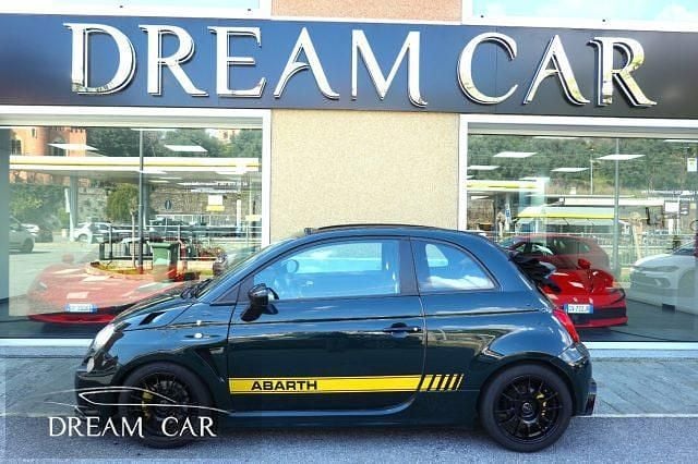 Usata Abarth 500 Custom 140 CV (102 kW) 2014 Verde pastello Utilitaria