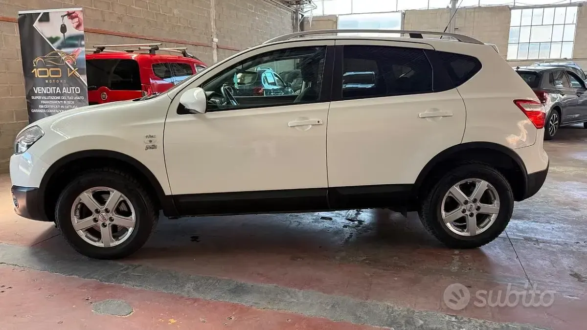 Usata Nissan Qashqai Tekna 110 CV (80 kW) 2011 Bianco SUV