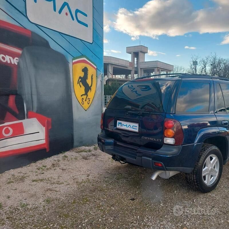 Usata Chevrolet TrailBlazer LTZ 273 CV (200 kW) 2002 Blu SUV