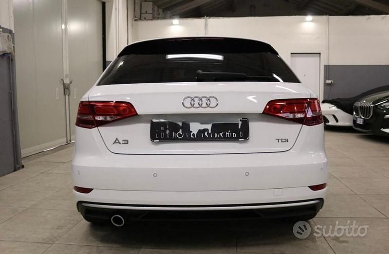 Usata Audi A3 2016 Bianco Berlina