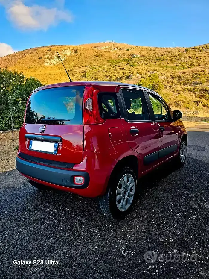 Usata Fiat Panda 85 CV (62 kW) 2016 Rosso Utilitaria
