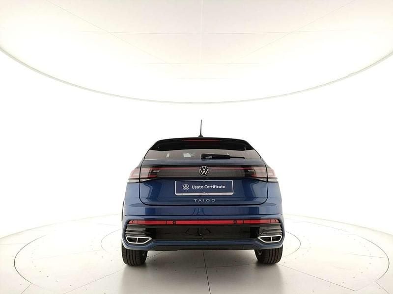 Usata VW Taigo R-line 110 CV (80 kW) 2022 Reef blue metallizzato SUV