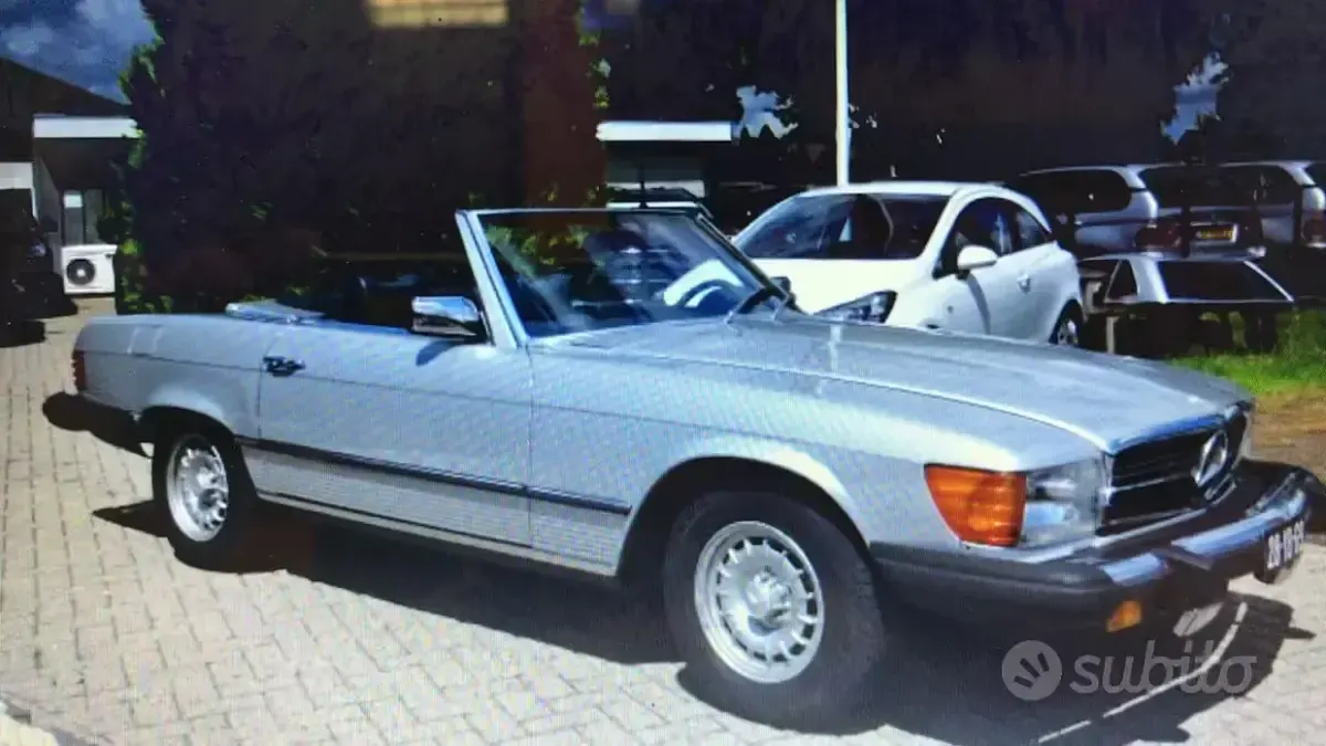 Usata Mercedes SL450 226 CV (166 kW) 1970 Grigio Cabrio