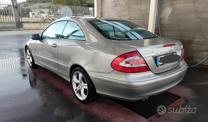 Usata Mercedes CLK270 2006 Grigio Coupé