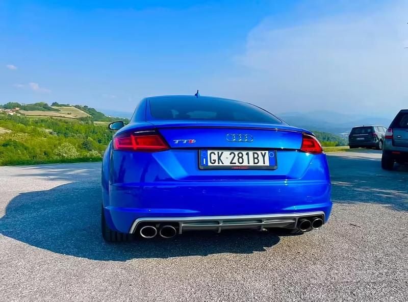 Usata Audi TTS Ambiente 310 CV (228 kW) 2016 Blu Coupé