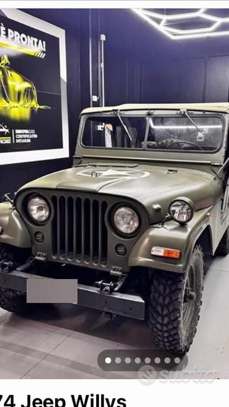 Usata Jeep Willys 1950 Verde SUV