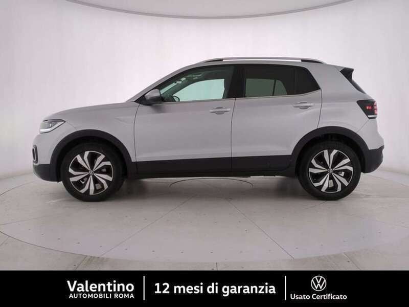 Usata VW T-Cross Advance 110 CV (80 kW) 2023 Grigio SUV
