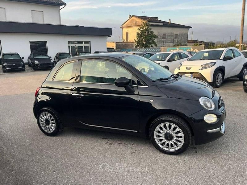 Usata Fiat 500 Lounge 69 CV (50 kW) 2016 Nero Berlina