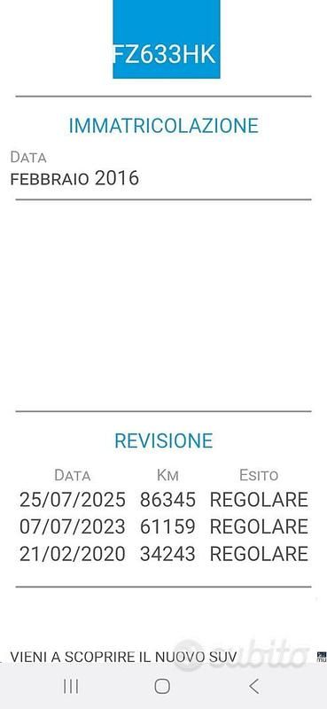 Usata Renault Captur 90 CV (66 kW) 2016 Grigio SUV