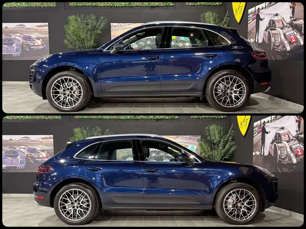 Usata Porsche Macan 250 CV (183 kW) 2017 Nachtblau effect met SUV