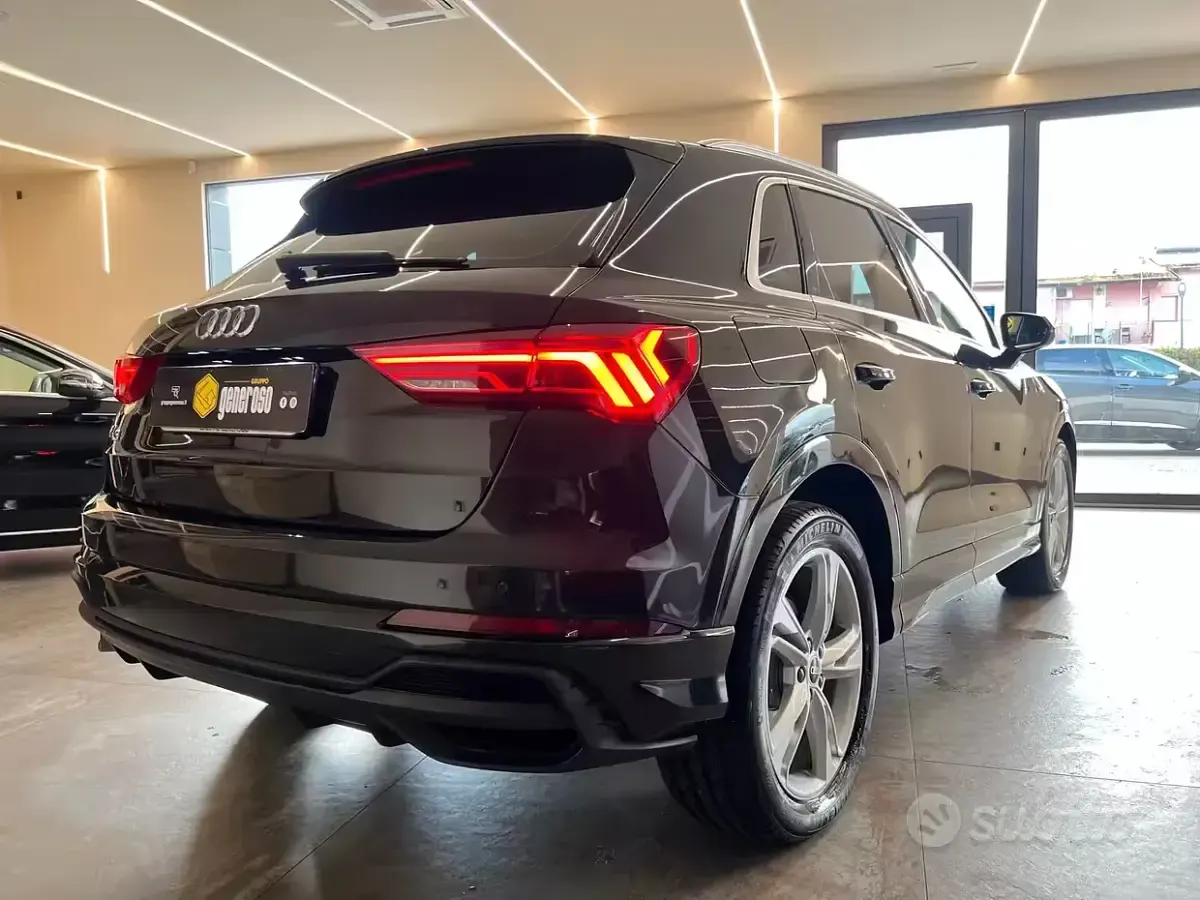 Usata Audi Q3 S-Line 150 CV (110 kW) 2021 Nero SUV
