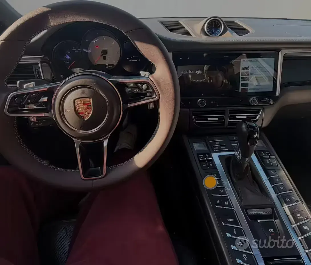 Usata Porsche Macan S 250 CV (183 kW) 2015 Grigio SUV