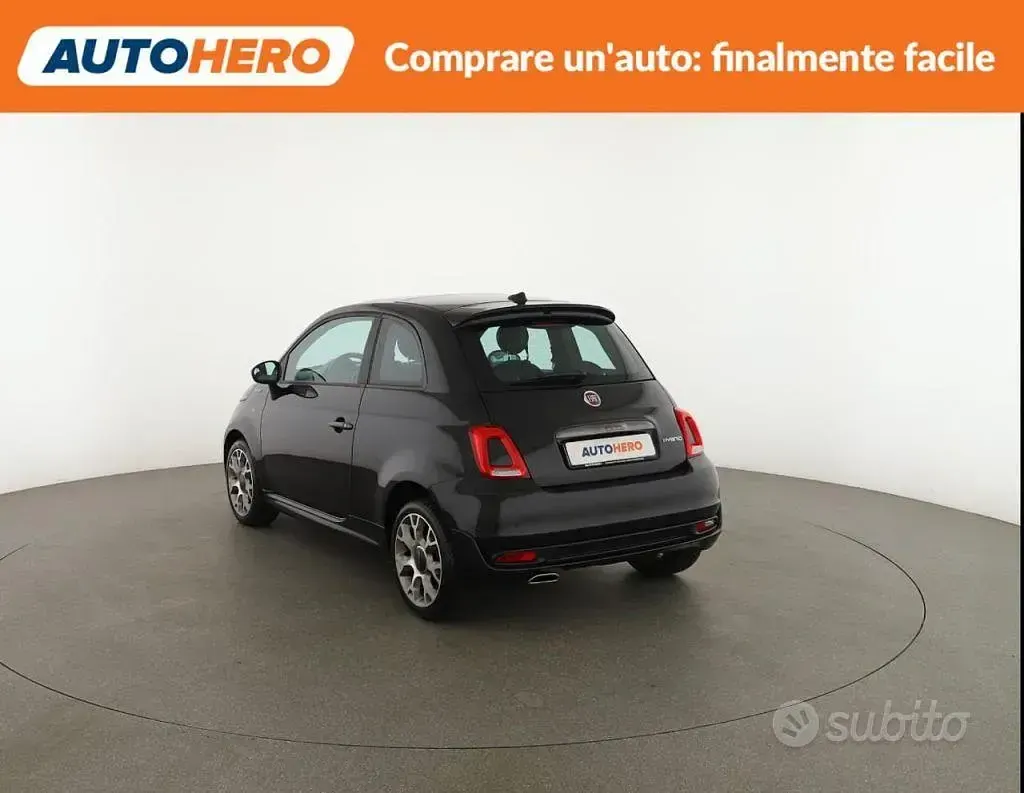 Usata Fiat 500 69 CV (50 kW) 2021 Nero Utilitaria