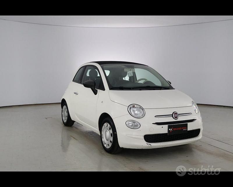 Usata Fiat 500C Pop 69 CV (50 kW) 2019 Bianco Cabrio