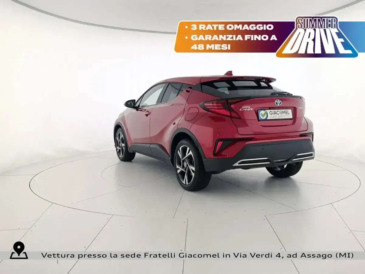 Usata Toyota C-HR Trend 184 CV (135 kW) 2022 Rosso SUV