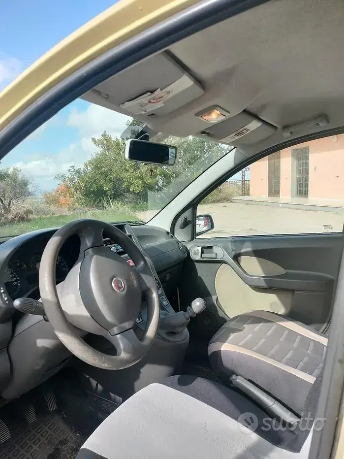 Usata Fiat Panda 69 CV (50 kW) 2008 Giallo Utilitaria