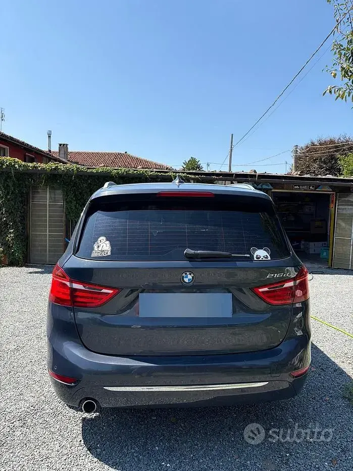 Usata BMW 216 Gran Tourer Luxury Line 116 CV (85 kW) 2016 Bluazzurro Monovolume