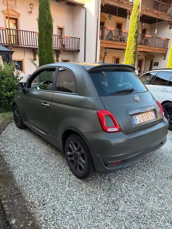 Usata Fiat 500S Sport 95 CV (69 kW) 2017 Verde Berlina