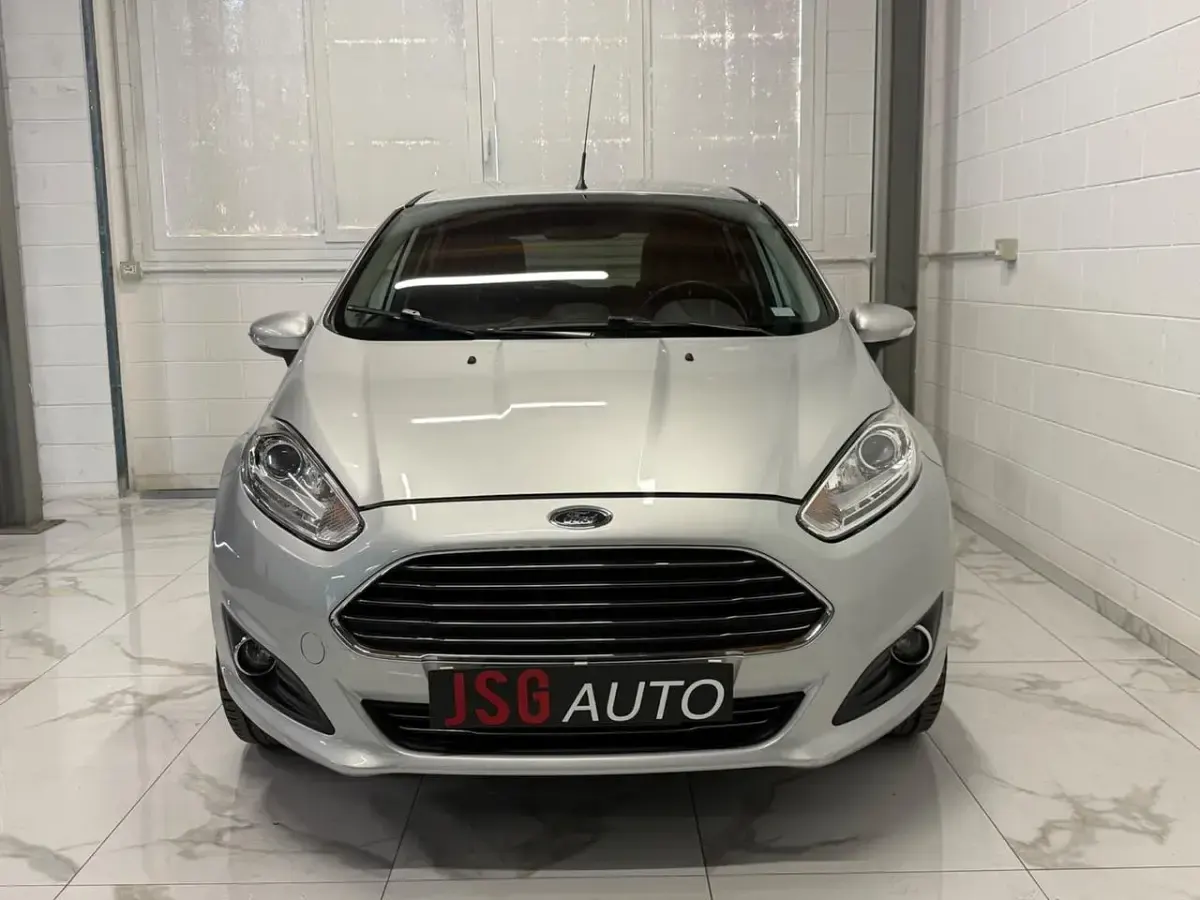 Usata Ford Fiesta Titanium 95 CV (69 kW) 2016 Argento Utilitaria