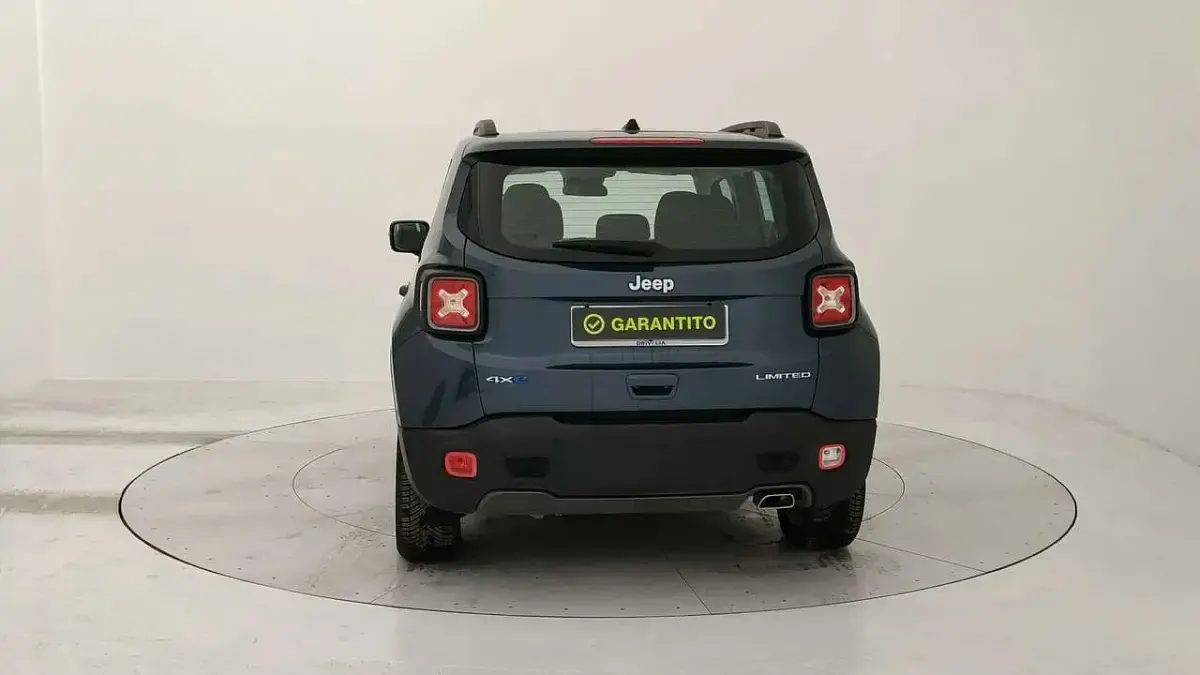 Usata Jeep Renegade Limited 190 CV (139 kW) 2022 Blu SUV