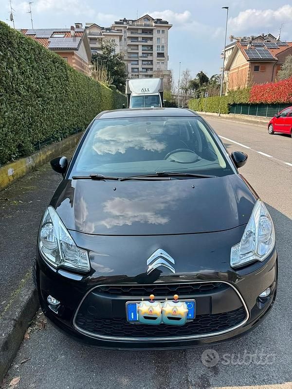 Usata Citroën C3 2012 Nero Utilitaria