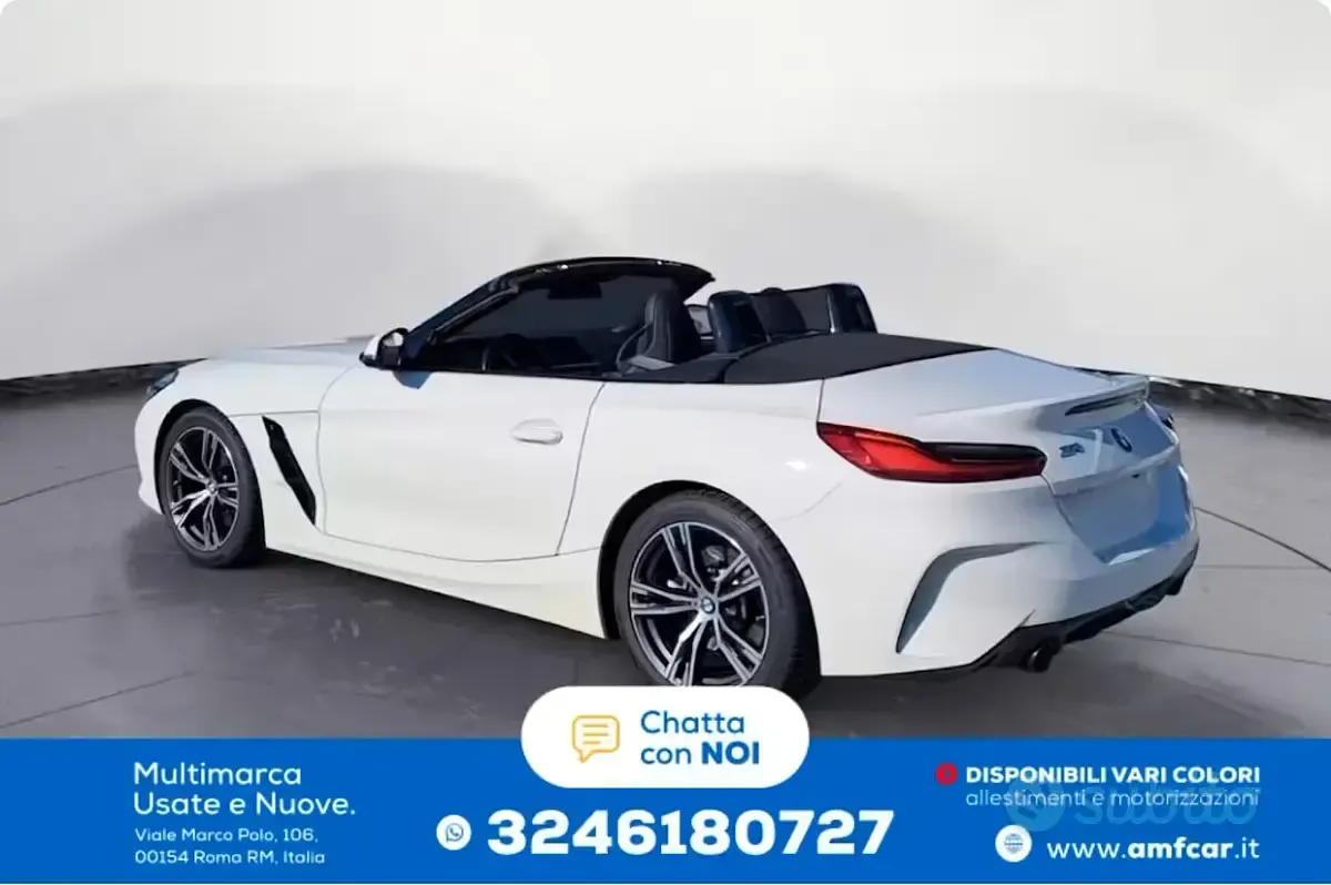 Usata BMW Z4 M Sport 197 CV (144 kW) 2020 Bianco Cabrio