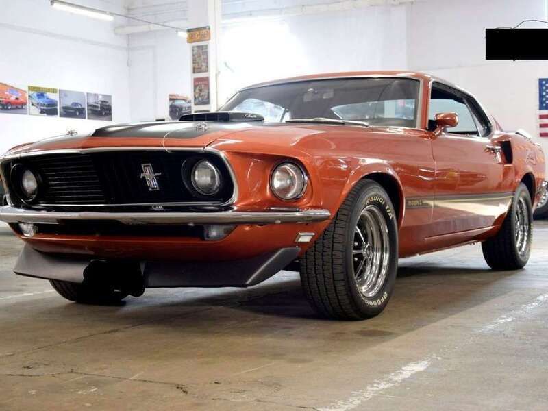 Rosso Usata 1969 Ford Mustang Mach 1 Tre volumi | 93.000 € - Immagine 1/4