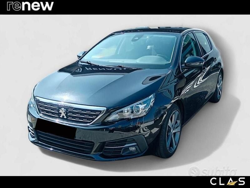 Usata Peugeot 308 GT-line 150 CV (110 kW) 2018 Nero Berlina