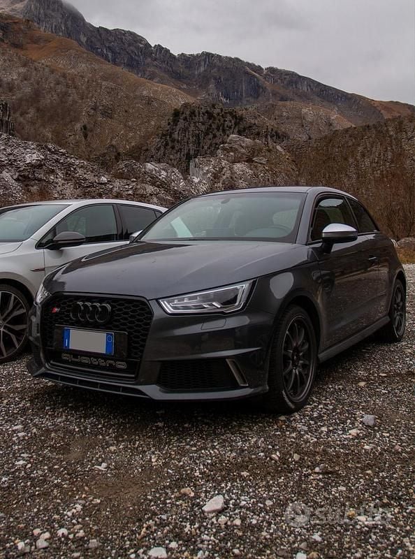 Usata Audi S1 Performance 231 CV (169 kW) 2014 Grigio Utilitaria