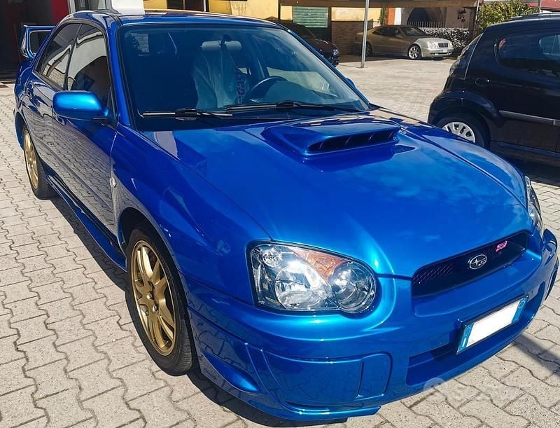 Usata Subaru Impreza 265 CV (194 kW) 2003 Blu Berlina