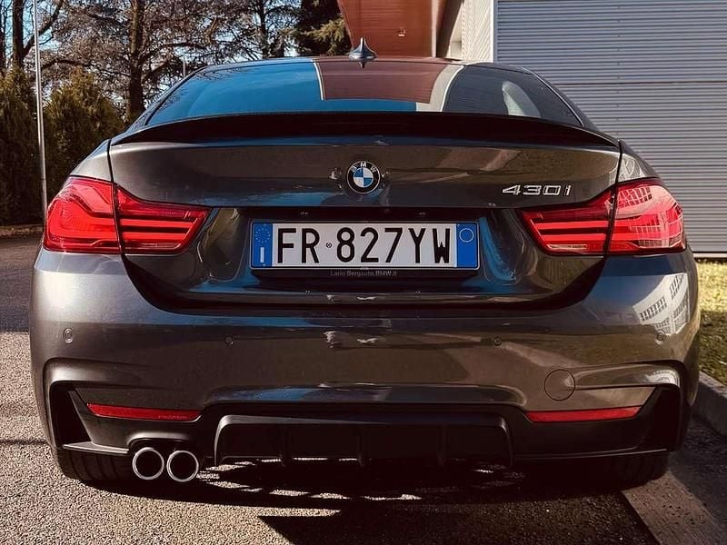 Usata BMW 430 M Sport 252 CV (185 kW) 2018 Grigio Coupé