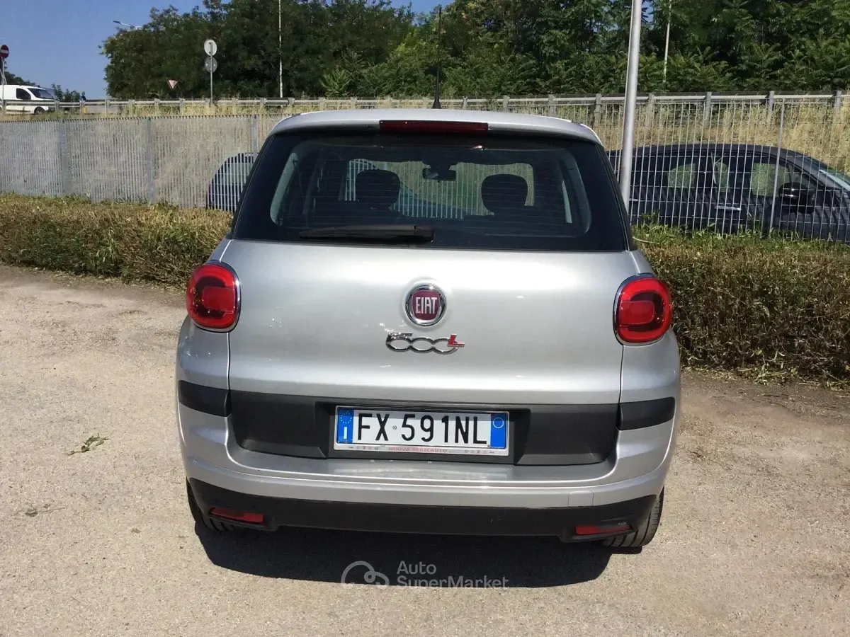 Usata Fiat 500L Business 95 CV (69 kW) 2019 Argento Monovolume