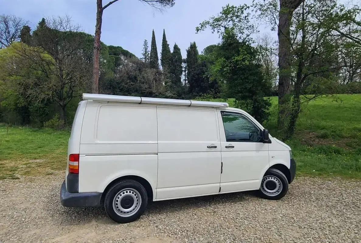 Usado VW Transporter 102 CV (75 kW) 2008 Blanco Van