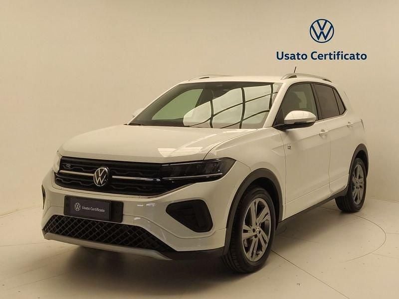 Usata VW T-Cross R-line 116 CV (85 kW) 2024 Bianco SUV