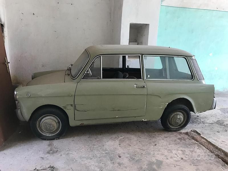Usata Autobianchi Bianchina 1970 Verde Utilitaria